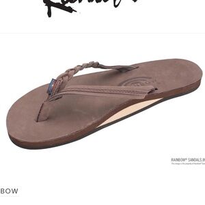 Rainbow Women's Sandals - Brown